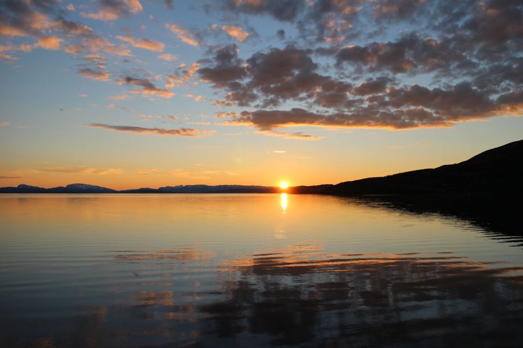 Padjelanta Virrijaure Sunset